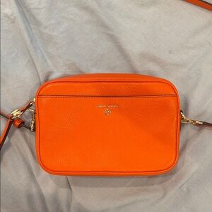 Michael Kors Vibrant Orange Crossbody Bag